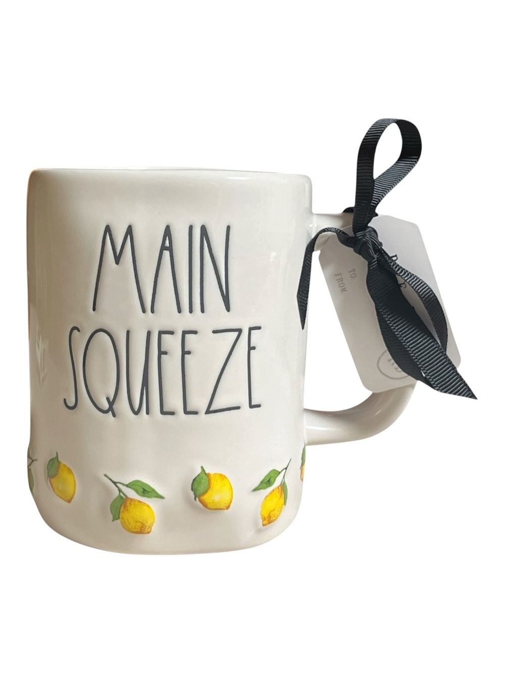 Rae Dunn Main Squeeze Ceramic Mug